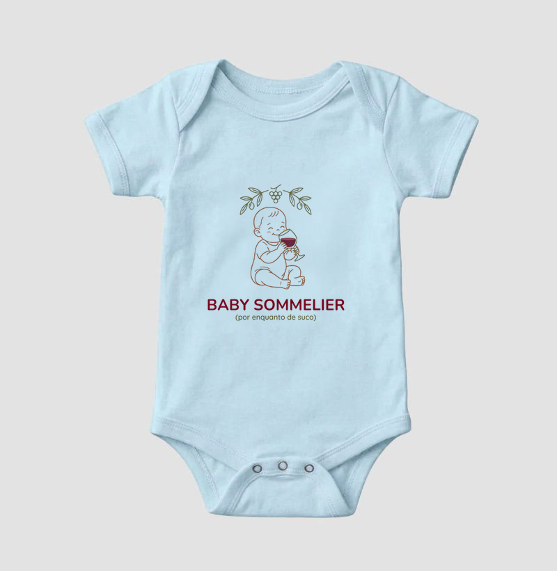 Body Infantil Baby Sommelier - Imagem 4