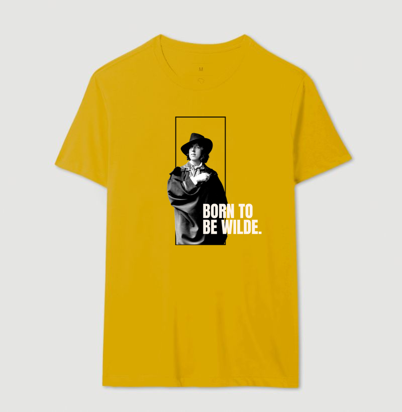 Camiseta - Oscar Wilde - Born to be Wilde - Imagem 12