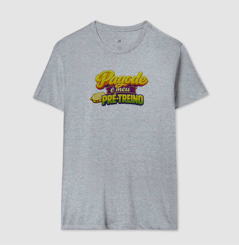 camiseta pagode é meu pré - treino - Imagem 8