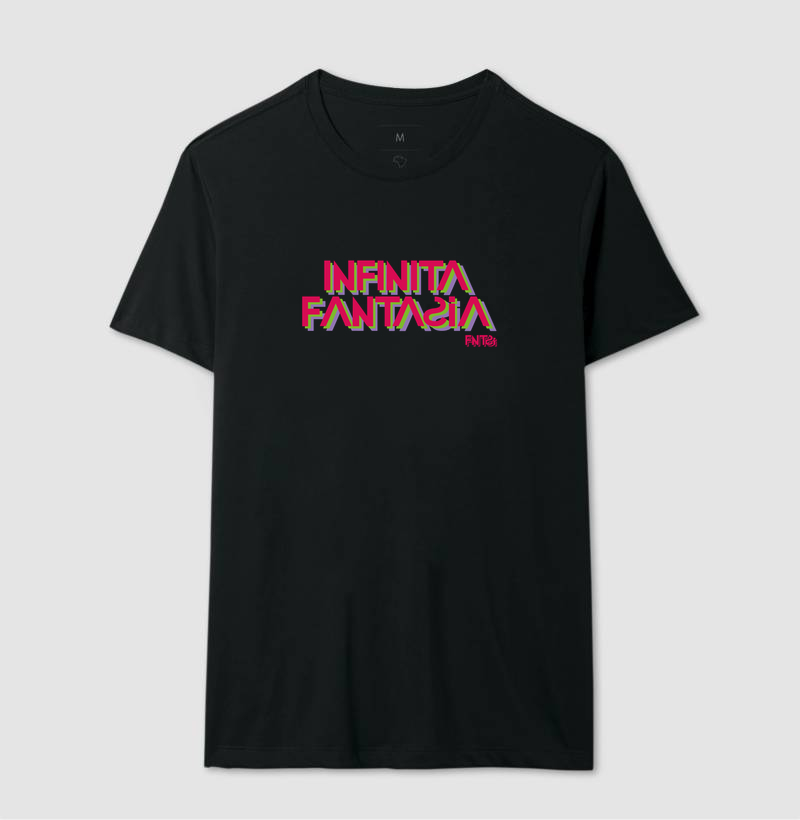 T-SHIRT "INFINITA FANTASIA" / LETTERING GRANDE