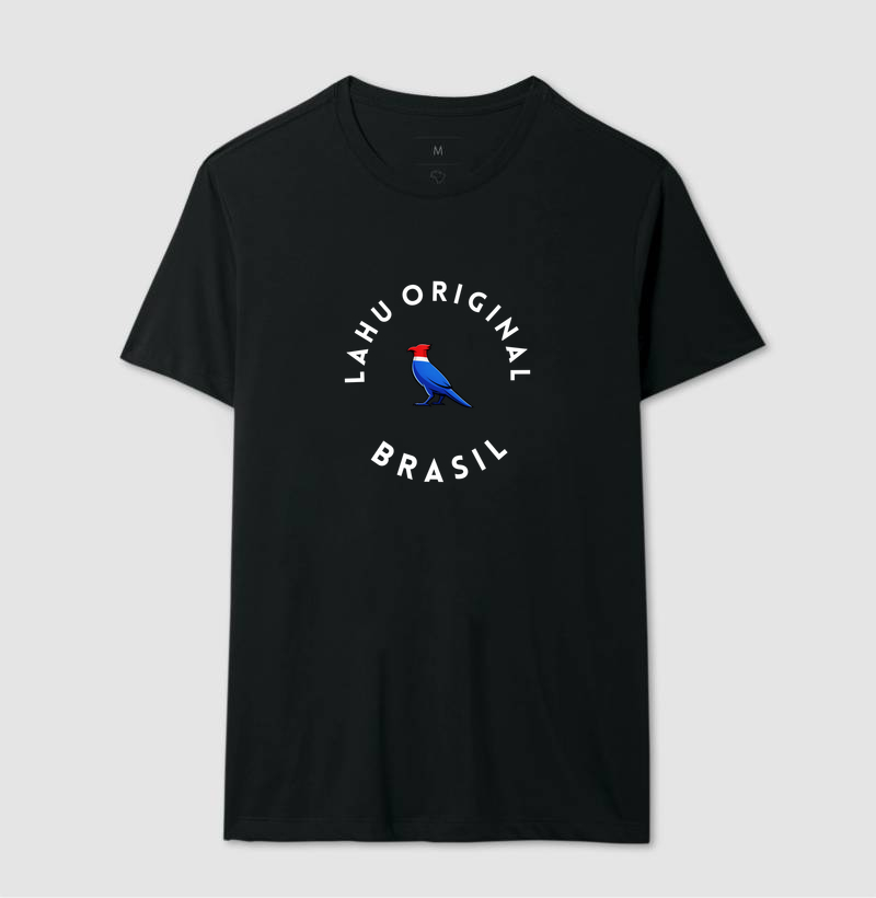 “Vista o poder da originalidade. A Lahu Original Brasil traz um design minimalista que fala alto — moderno, autêntico e 100% brasileiro. Para quem vive com estilo e atitude.” - Imagem 2