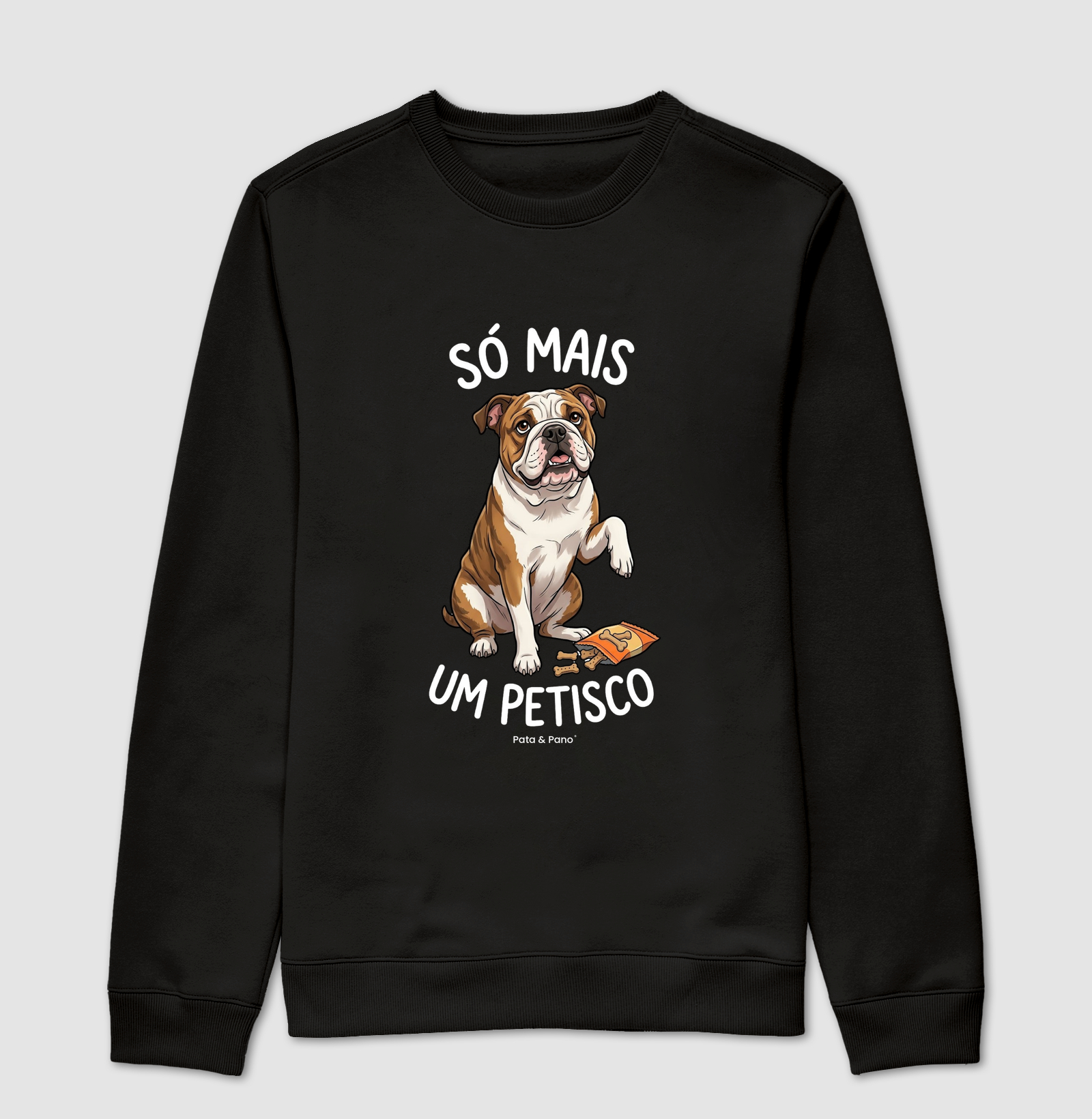 SUÉTER MOLETOM BULLDOGUE INGLÊS PETISCO - Imagem 4