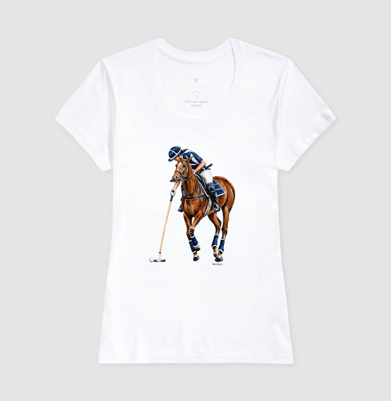 Polo - Blue&White (Castanho) - Imagem 5