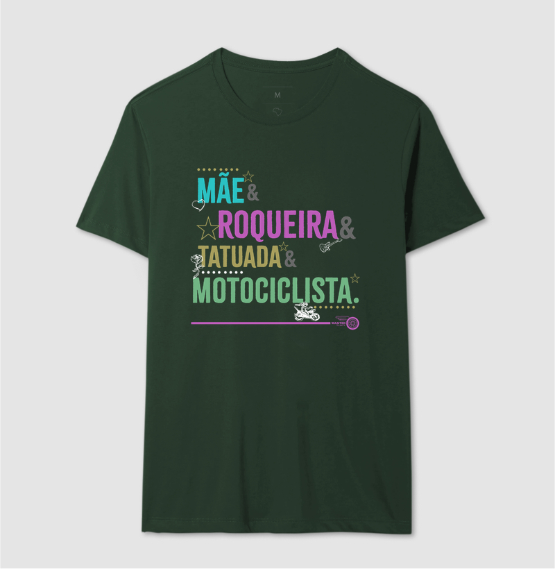 Mãe, Roqueira, Tatuada, Motociclista - Color - Imagem 12