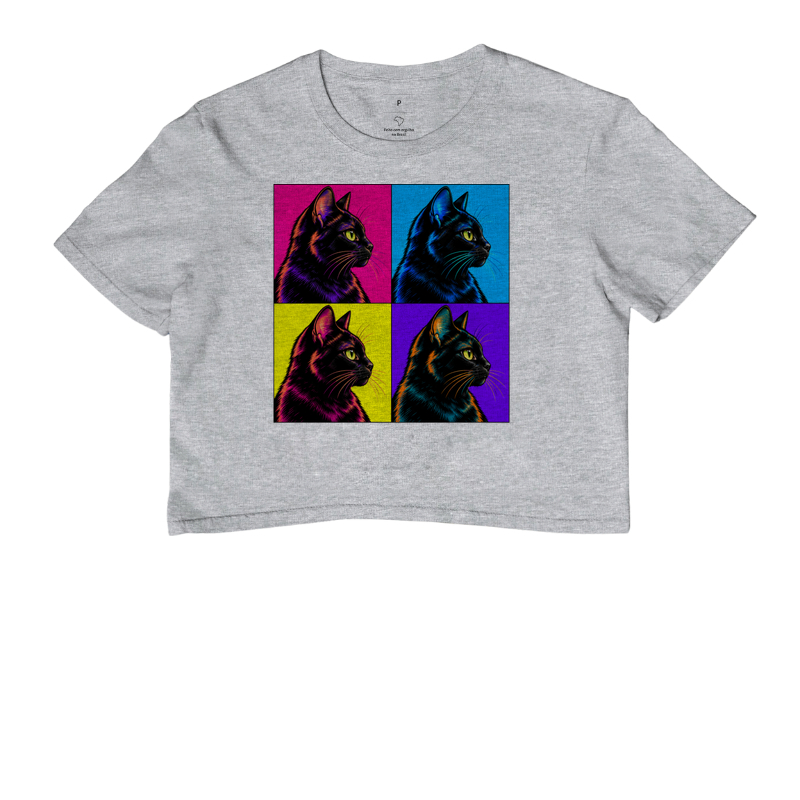 Gato Preto Pop Art - Imagem 6