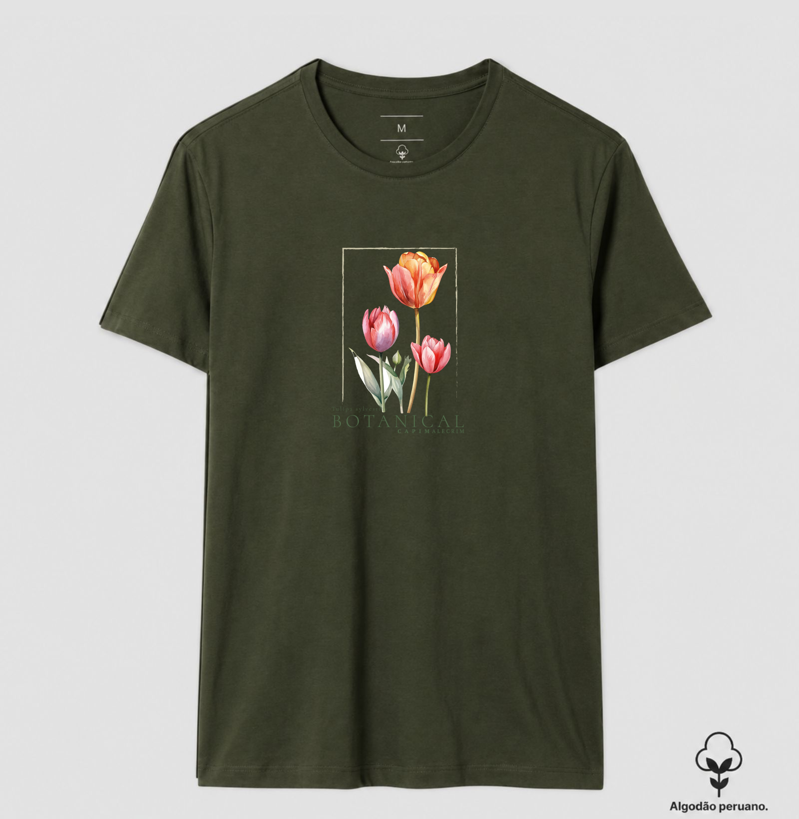 T-shirt Botanical Tulipas - Imagem 9