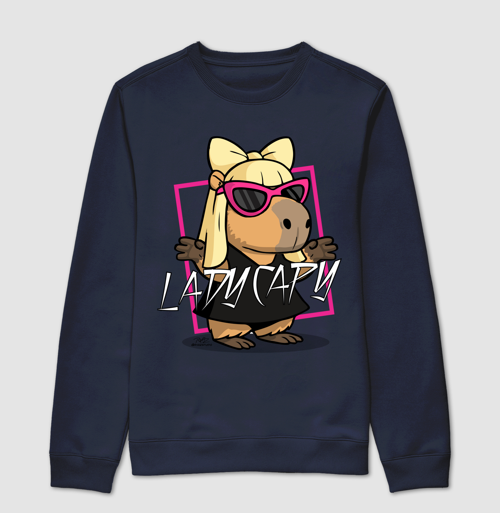 Camiseta Capivara Lady Capy - Imagem 5