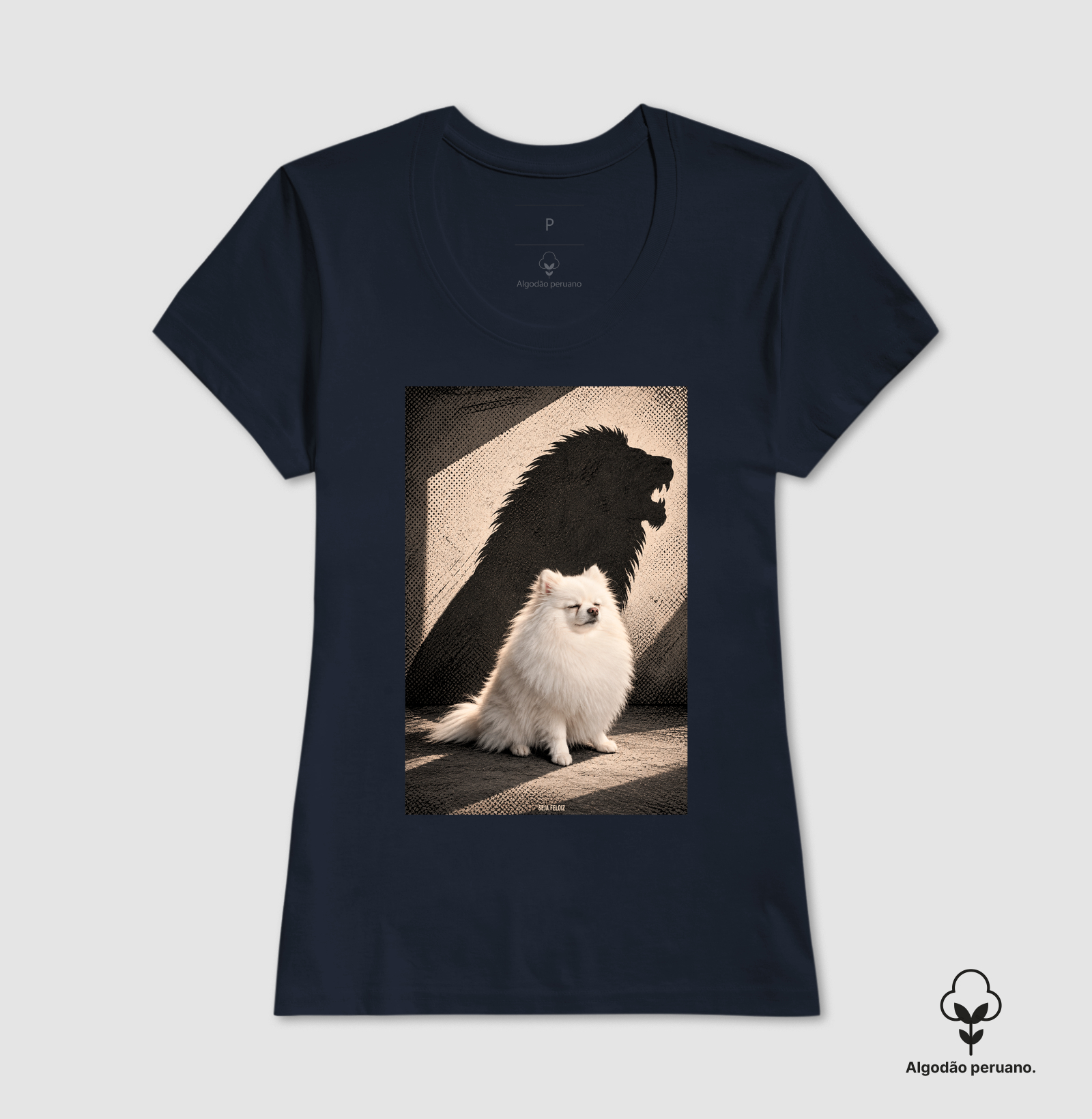 🦁 Alma de Leão – Versão Lulu 🐾🤍 - Imagem 4