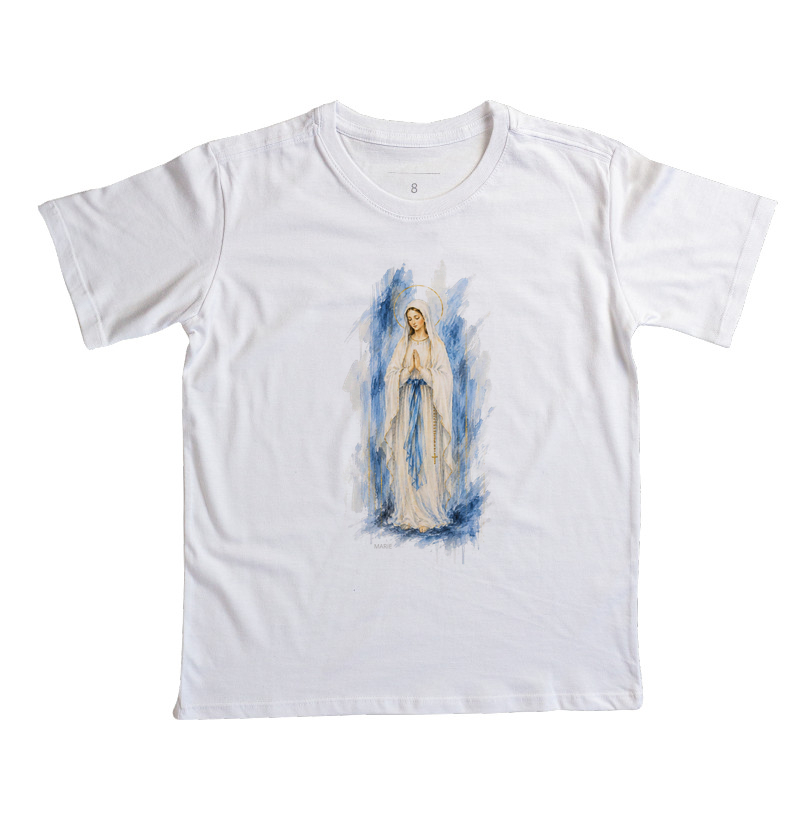Nossa Senhora de Lourdes Pintura - Imagem 2