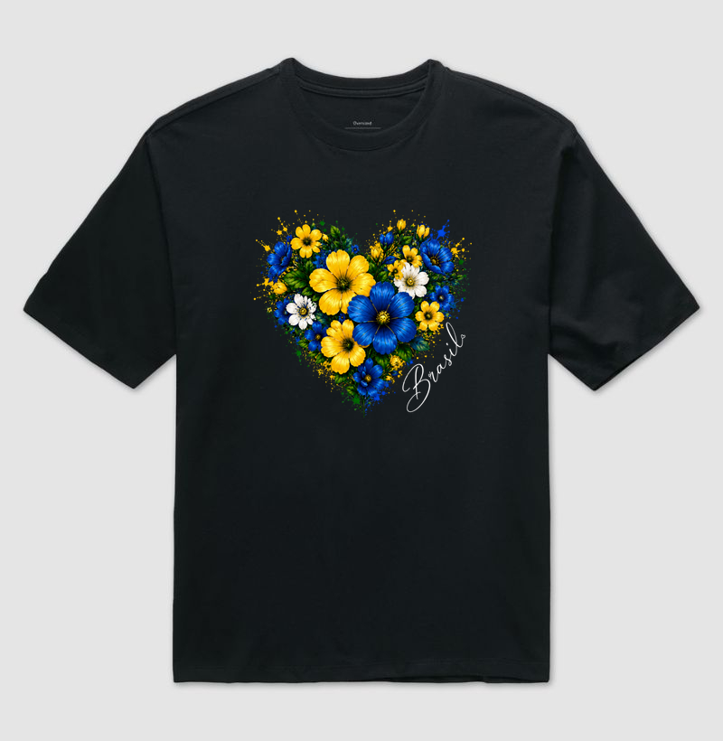 Camiseta Coração Vibrante - Imagem 4