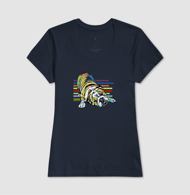 Bulldog inglês colorido - Imagem 8