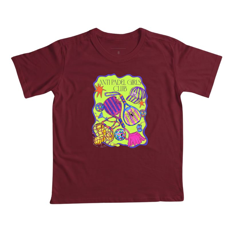 Camiseta Feminina Anti Padel Girls Club Retrô - Imagem 7