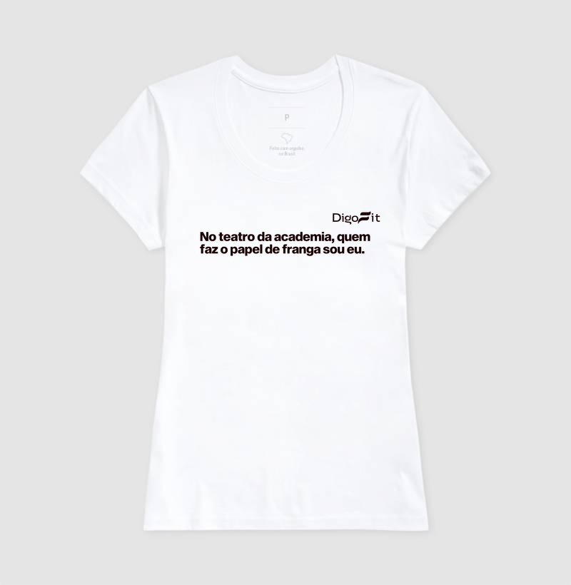 CAMISETA ACADEMIA PAPEL DE FRANGA - Imagem 5