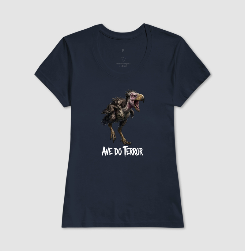  Camiseta Dinossauro Ave Terror Ataque Algodão Premium Dinoloco  - Imagem 5