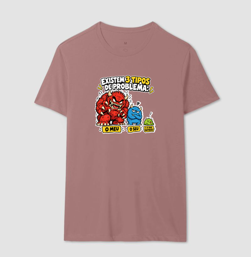 Camiseta Problemas em Algodão - Imagem 19