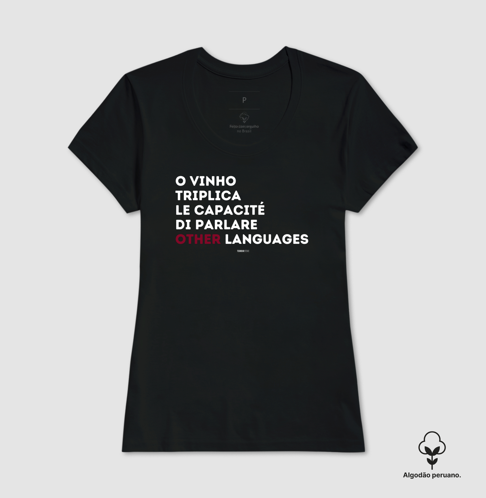 Camiseta O Vinho Triplica  - Imagem 10