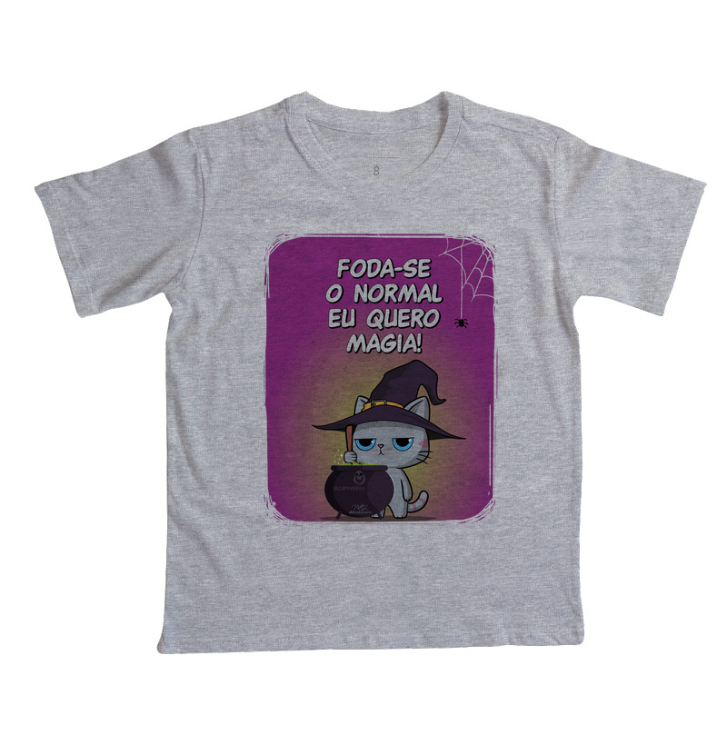 Camiseta Gato Sincero Magia - Imagem 4