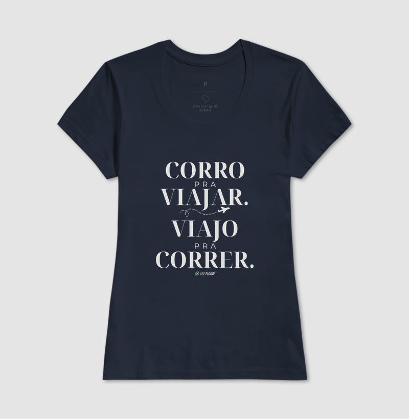 Camiseta Corrida - Corro Para Viajar. Viajo Para Correr. - Imagem 7