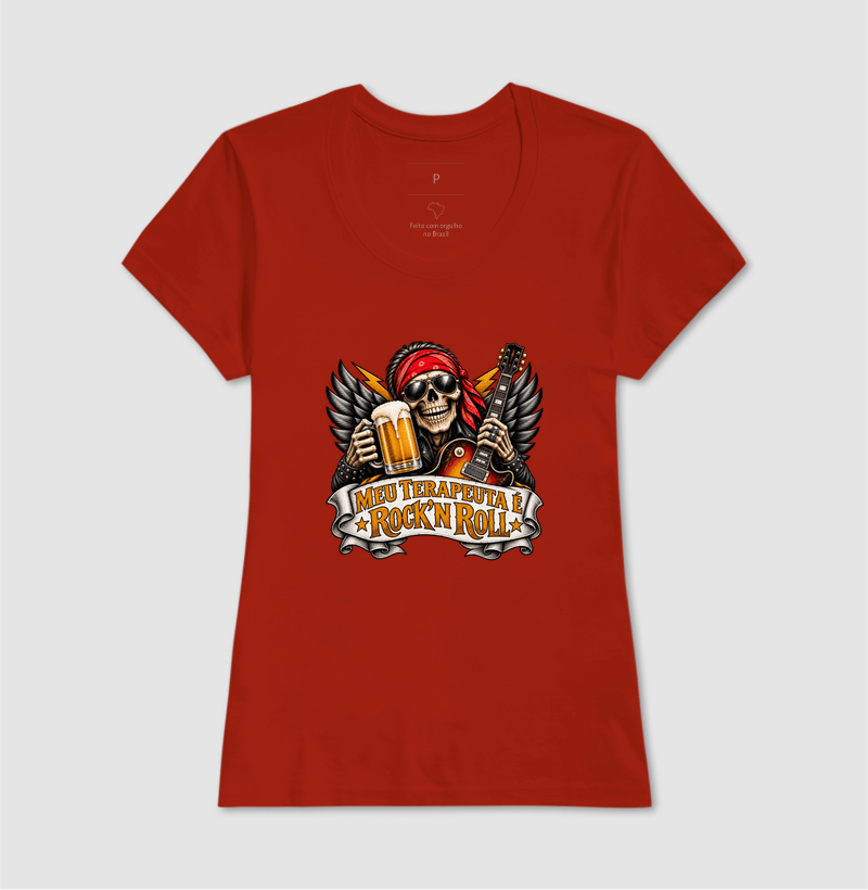 Camiseta "Meu Terapeuta é Rock'N Roll" - Imagem 11