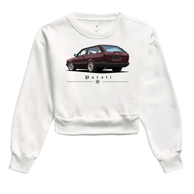 Moletom cropped feminino Parati - Imagem 6