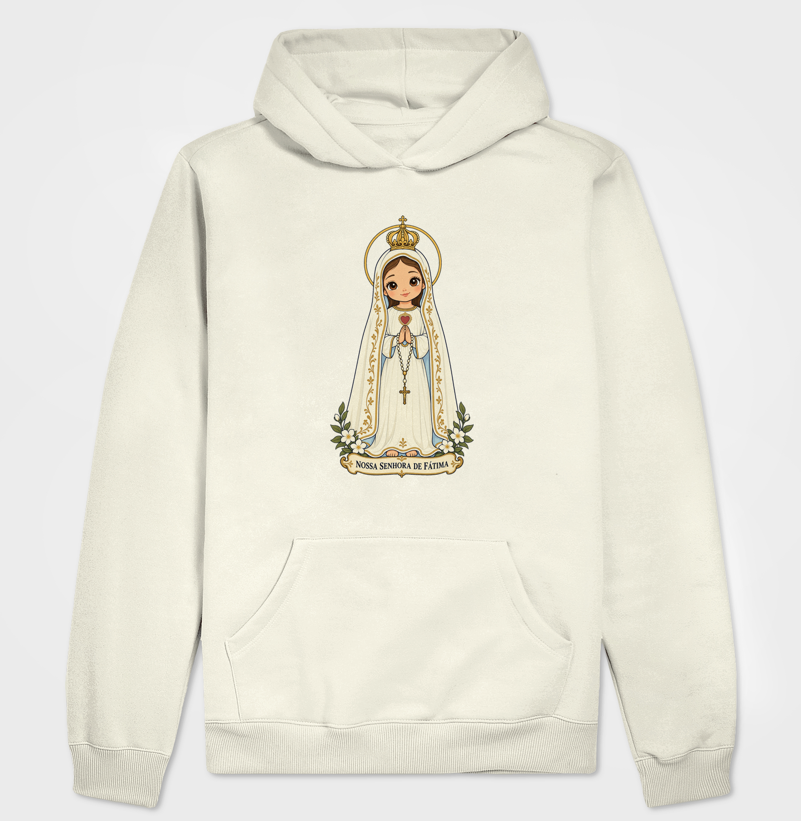 Nossa senhora e Fátima estilo chibi - Imagem 3