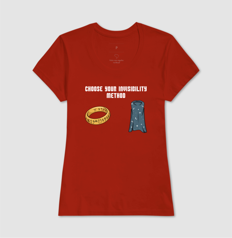 Camiseta Método de Invisibilidade - Imagem 11