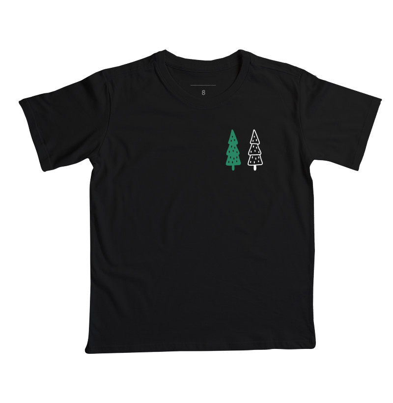 Camiseta Natal - Pinheiros de bolso - Imagem 3