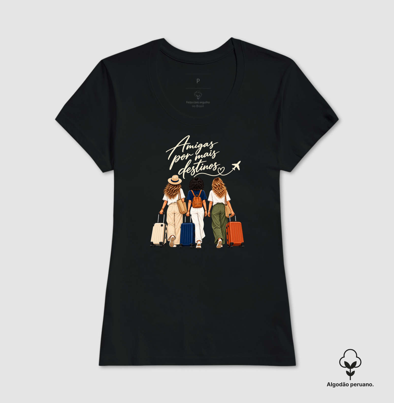 Amigas por mais destinos Algodão Peruano - Imagem 5