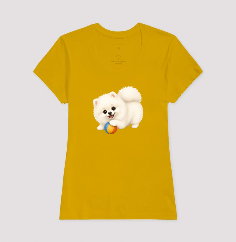 Pomerânia (Spitz Alemão) Branco - Desenho Animado - Imagem 15