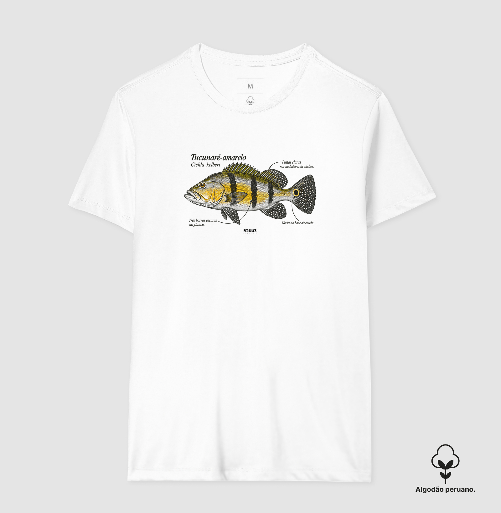 Camiseta Red River – Tucunaré-Amarelo - Imagem 2