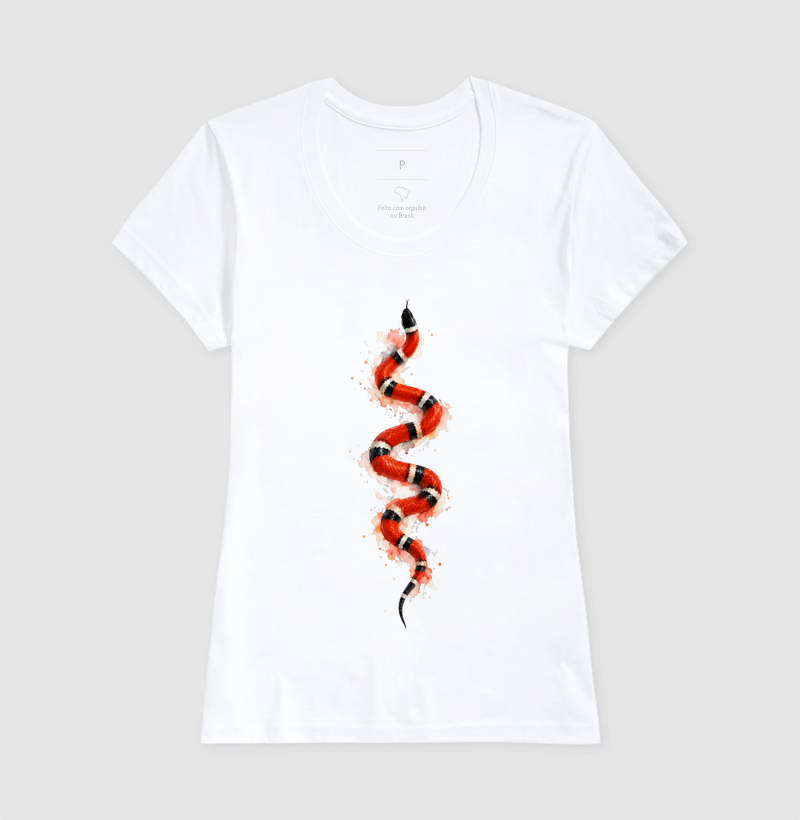 Camiseta Cobra Coral - Imagem 3