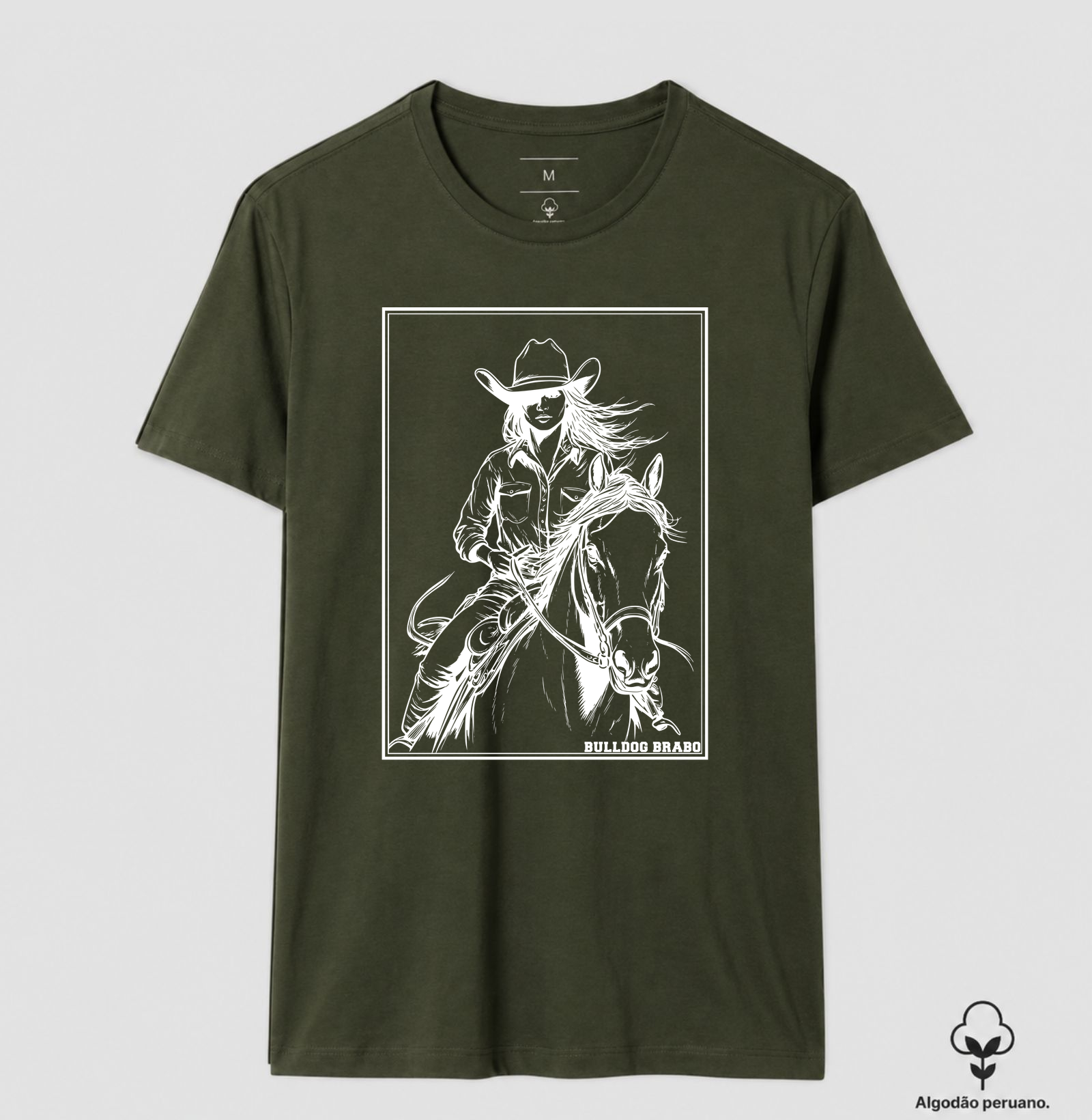 Quadro Cowgirl Bulldog Brabo - Imagem 9