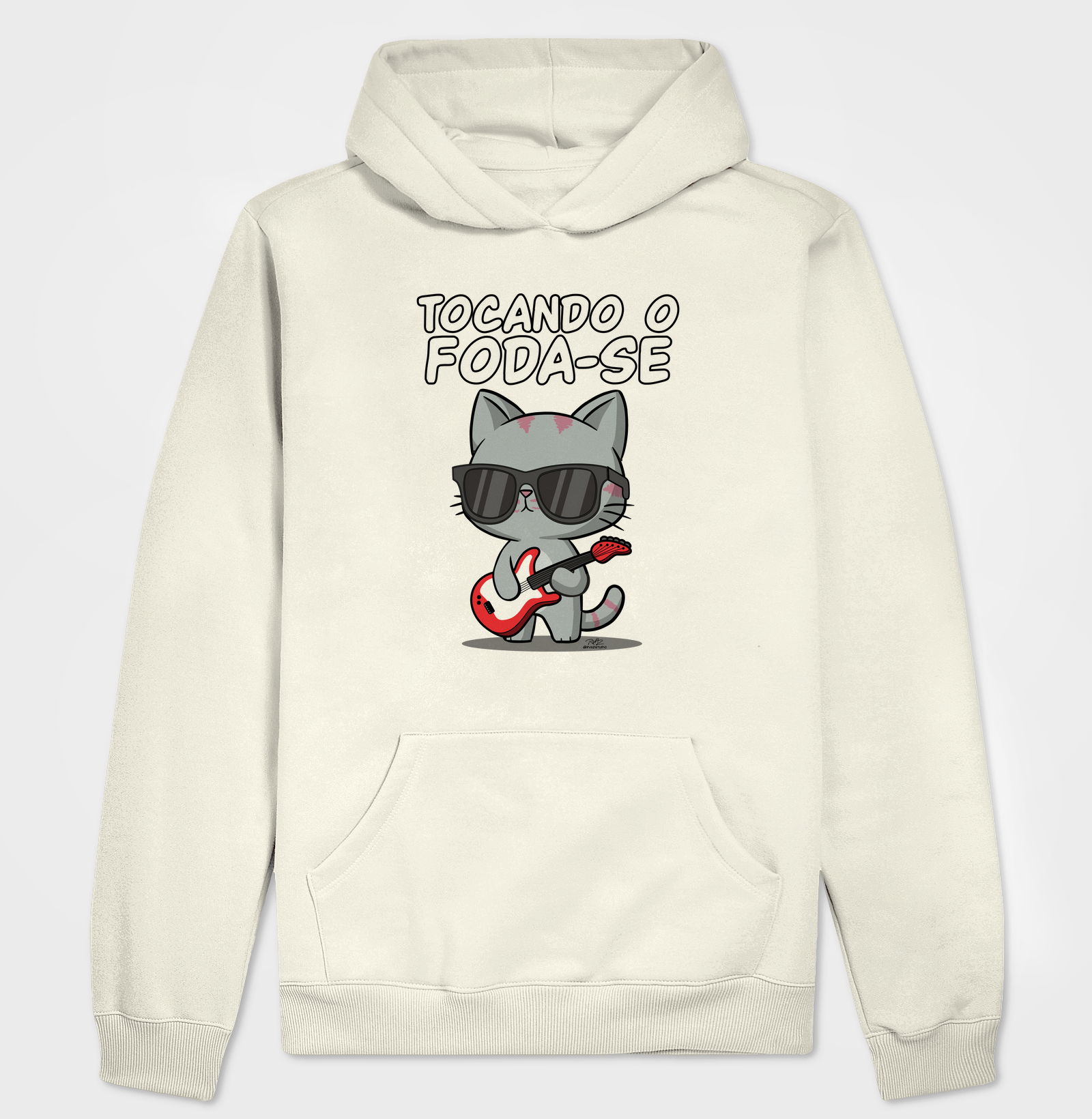 Camiseta Gato Sincero Tocando - Imagem 3