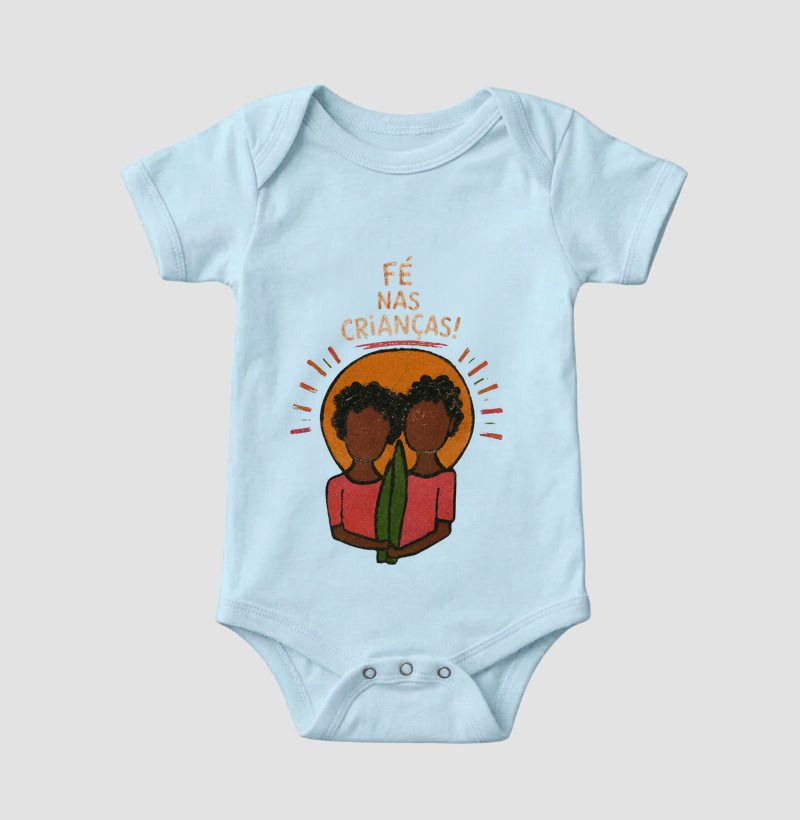 Camiseta Infantil Fé nas crianças - Imagem 4