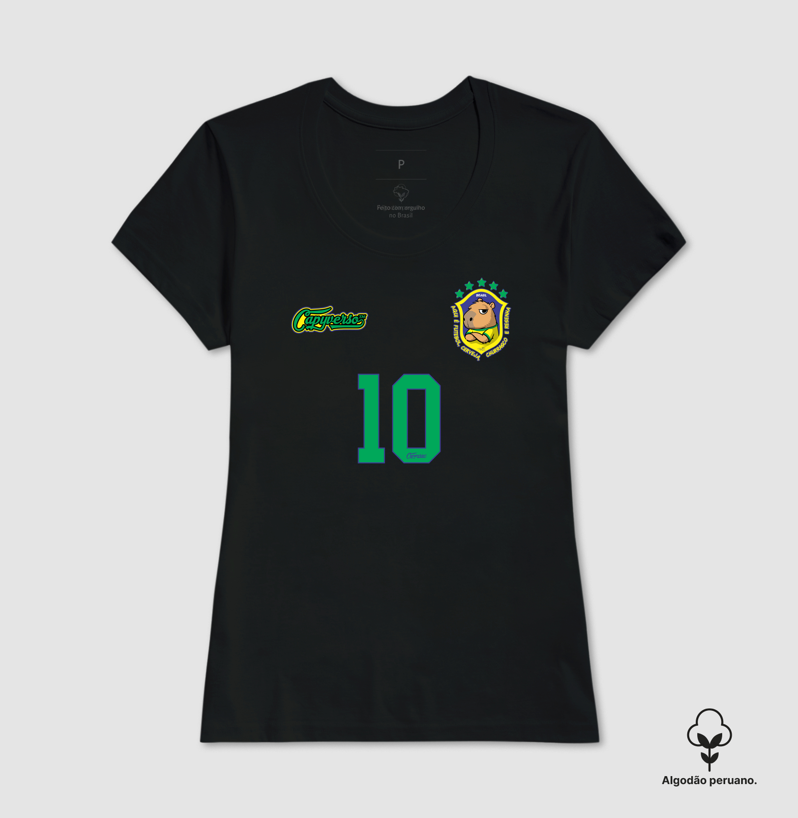 Camiseta Capyverso aqui é Brasil - Imagem 4