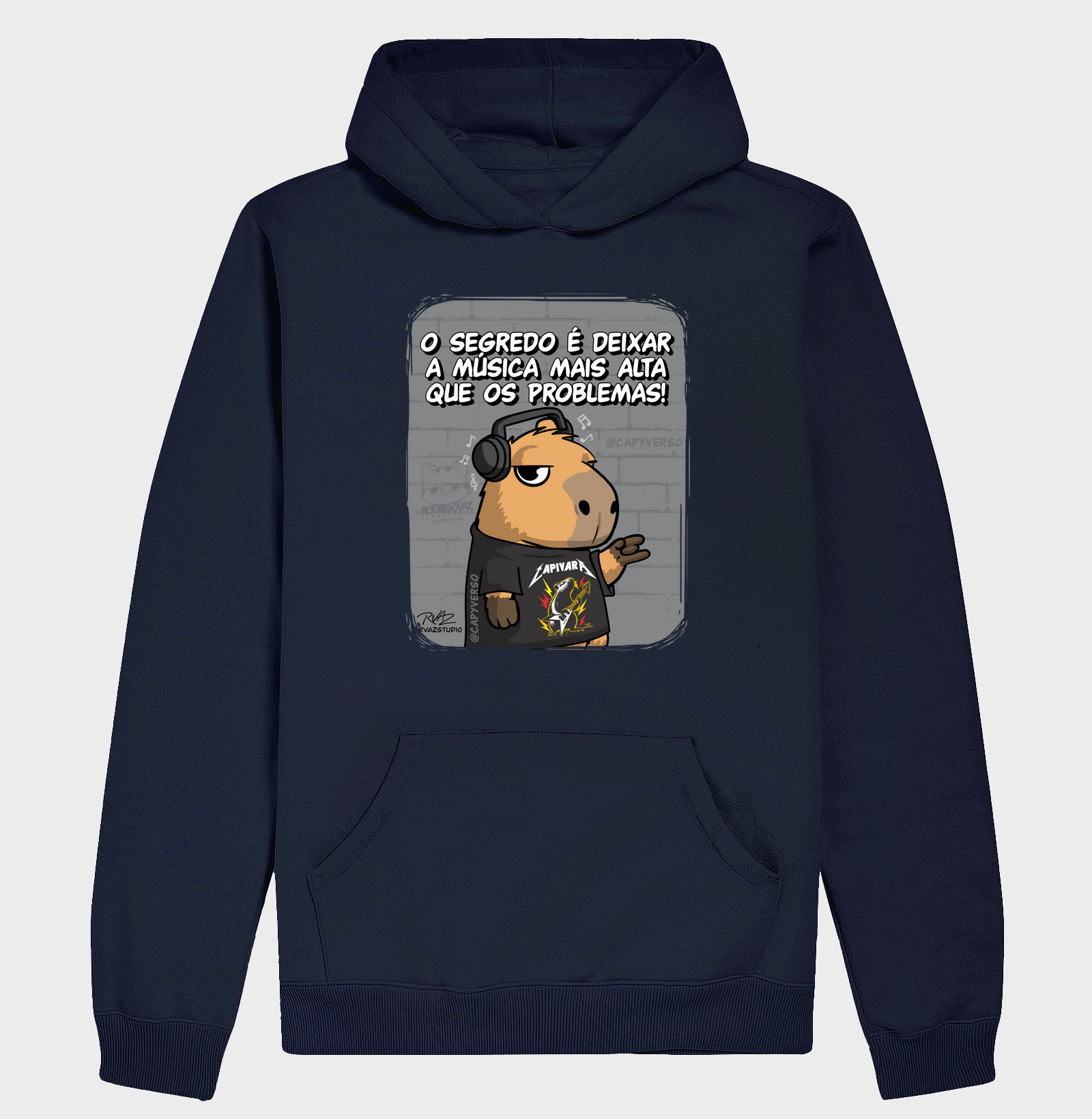 Camiseta Capivara Música - Imagem 4