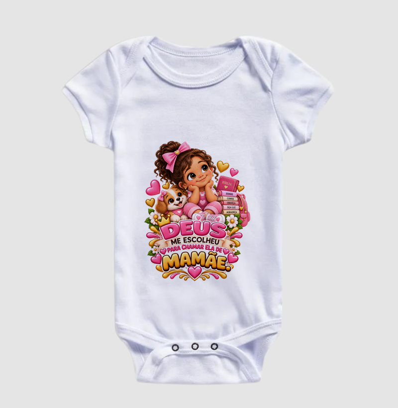 Deus me escolheu para chamar ela de mamãe.  Menina - Imagem 3
