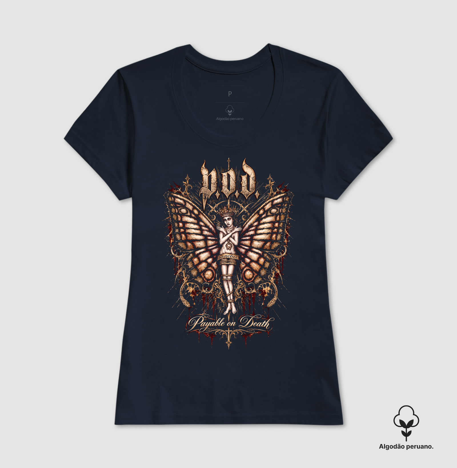 Camiseta Premium - P.O.D. (Payable on Death) - Imagem 2