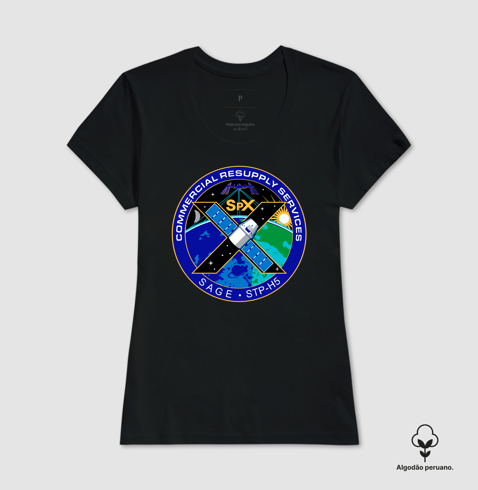 Emblema SpaceX CRS-10: Missão ISS (Coleção Odyssey) - Imagem 4