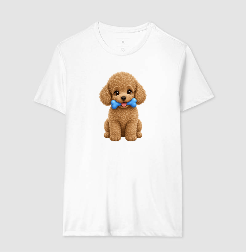 Poodle Marrom - Desenho Infantil - Imagem 4