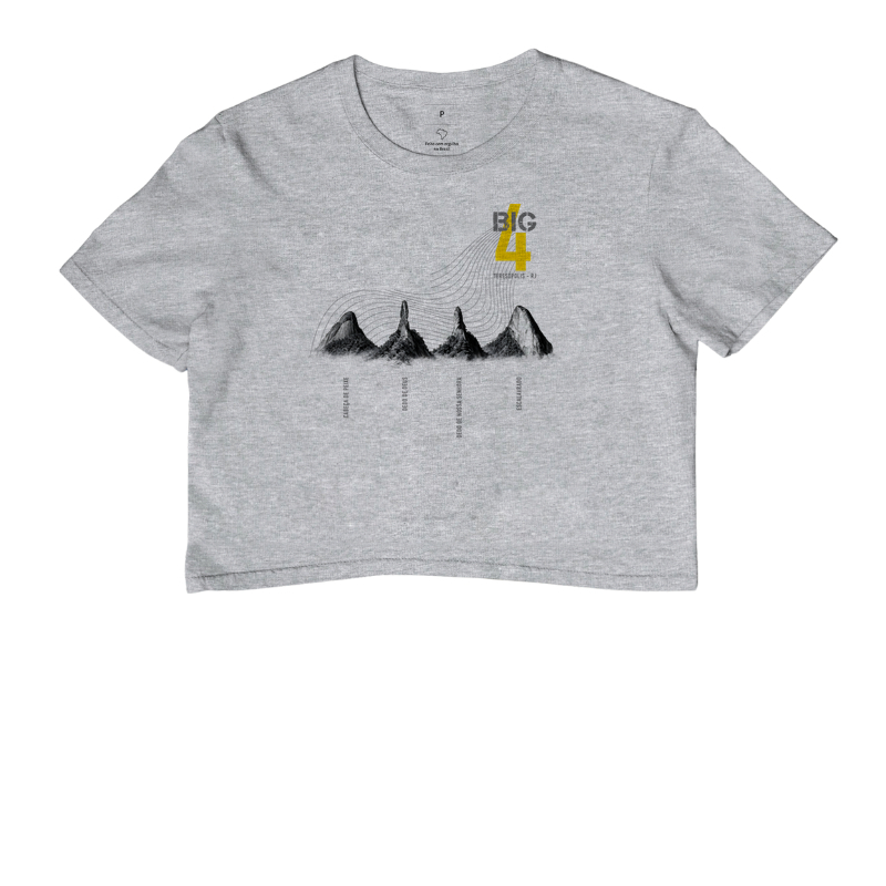 Camiseta Cropped Clássicos do Brasil | Big 4 Serra dos Órgãos - Imagem 7