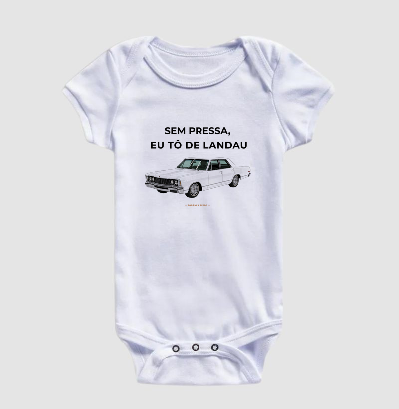 Sem pressa, eu tô de Landau - branco - Imagem 3