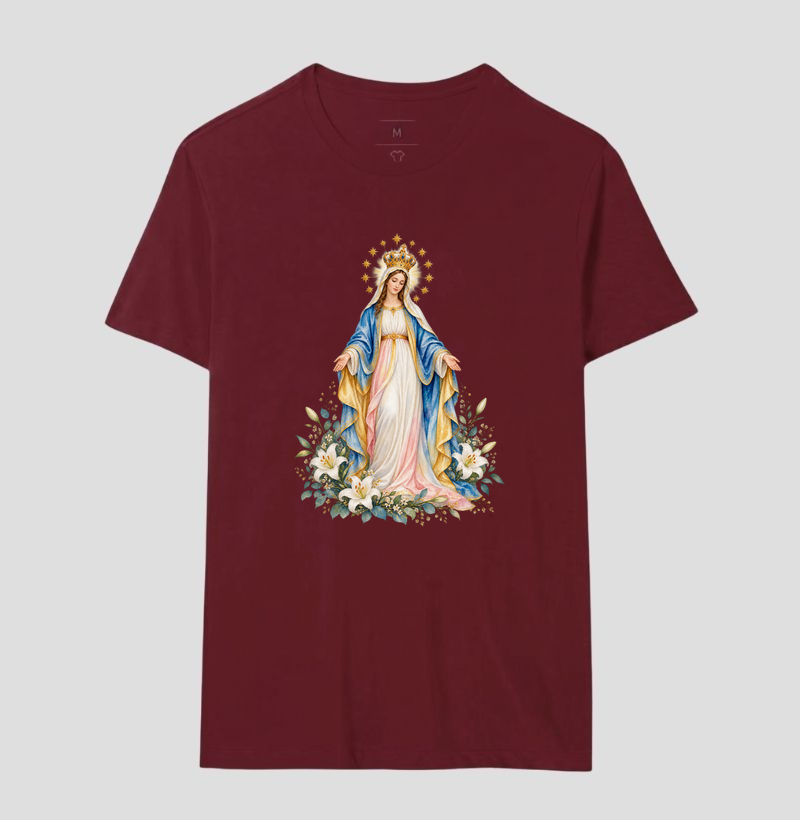 Nossa Senhora Rainha — Aquarela Botânica Régia - Imagem 12