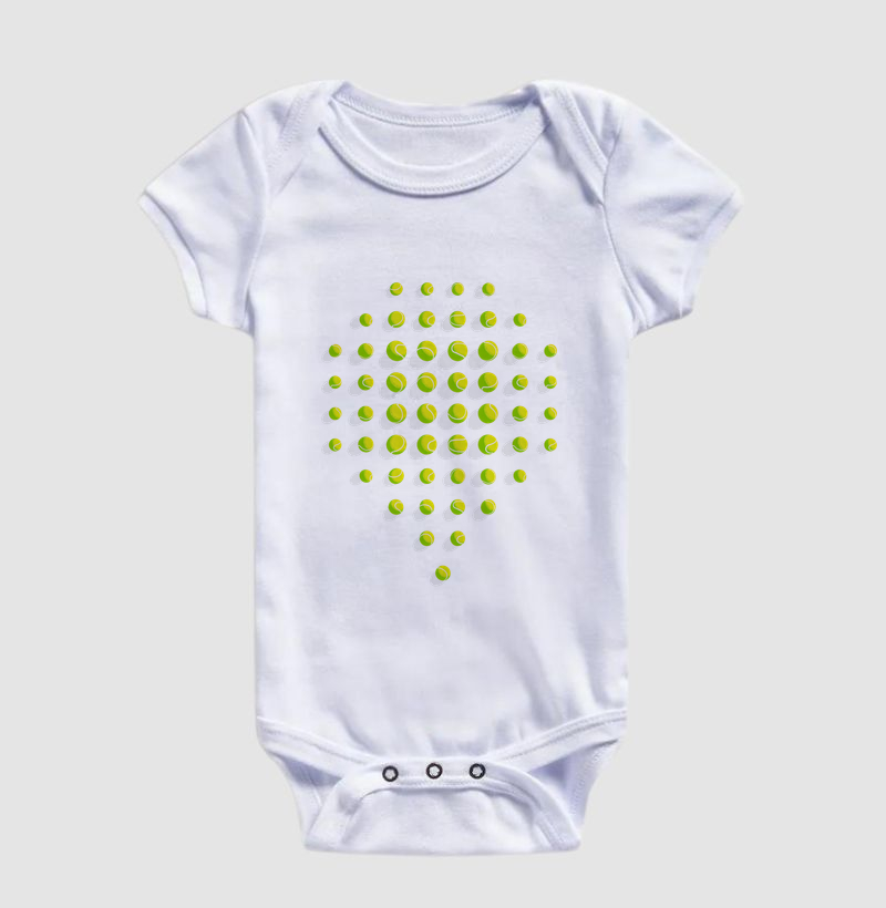 Camiseta Padel Raquete de Bolinhas - Imagem 3