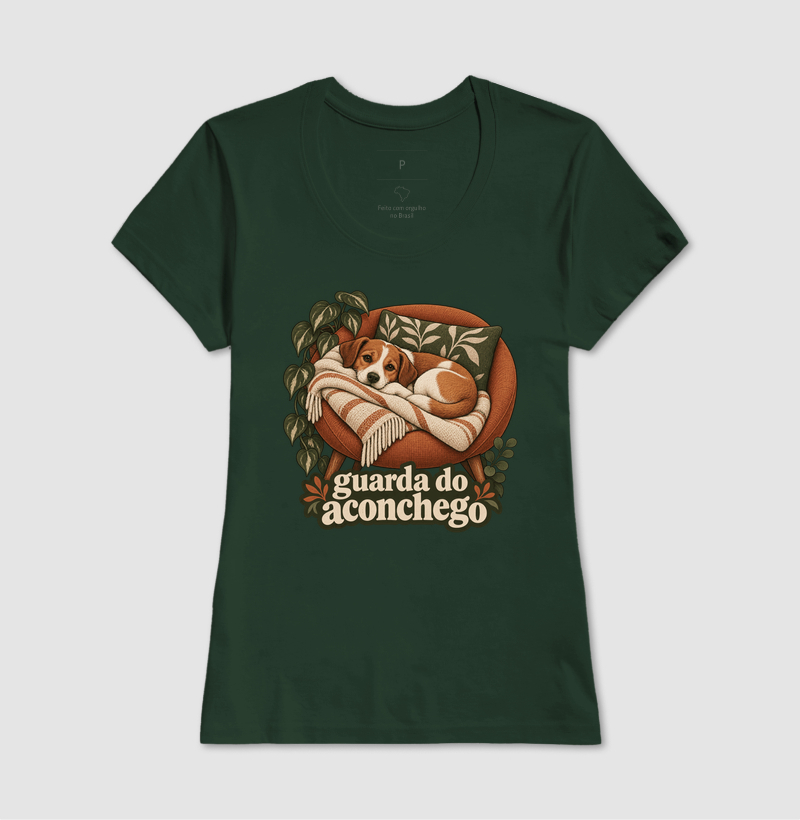 Camiseta Cachorro Aconchego "guarda do aconchego" | Pelo & Pano - Imagem 13