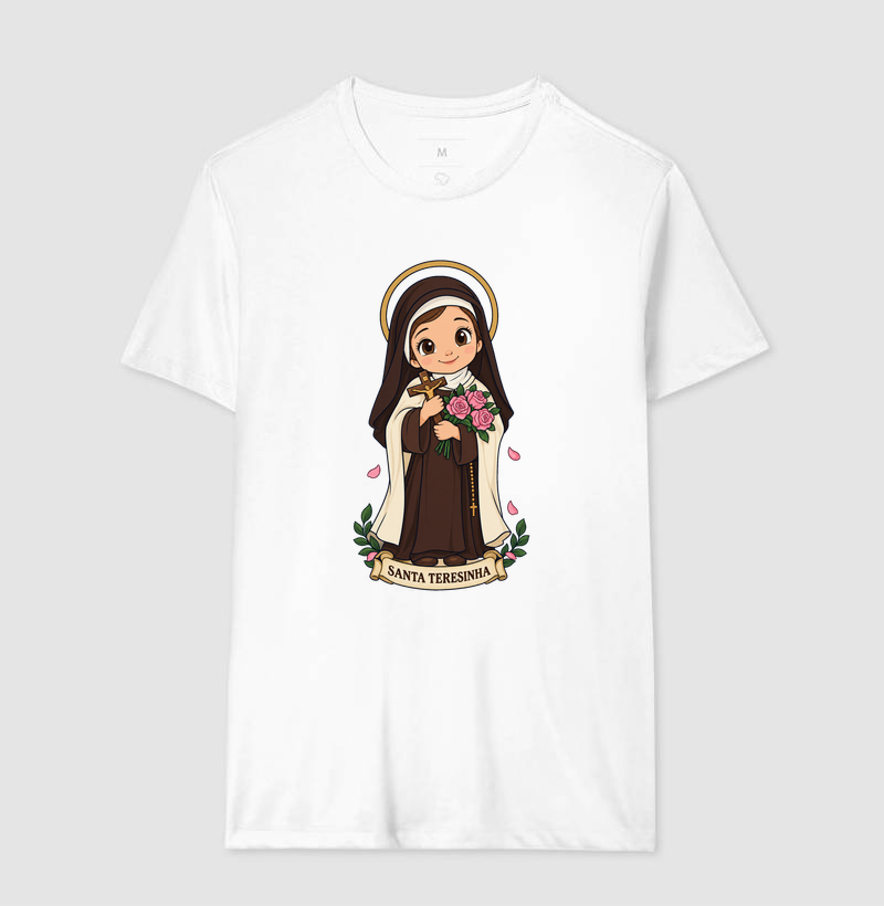 Santa Terezinha estilo chibi - Imagem 4
