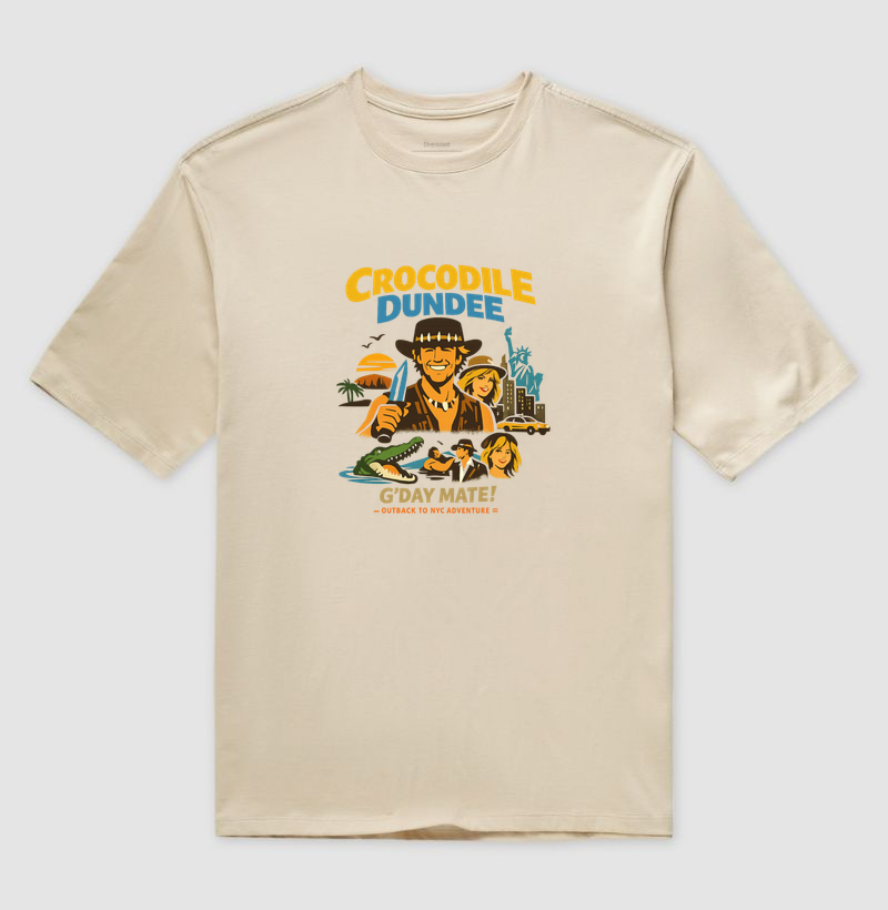 Camiseta Crocodilo Dundee Day Mate - Imagem 3