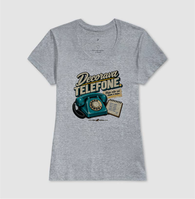 DECORAVA TELEFONE - Modo Capivara - Camiseta - Imagem 11