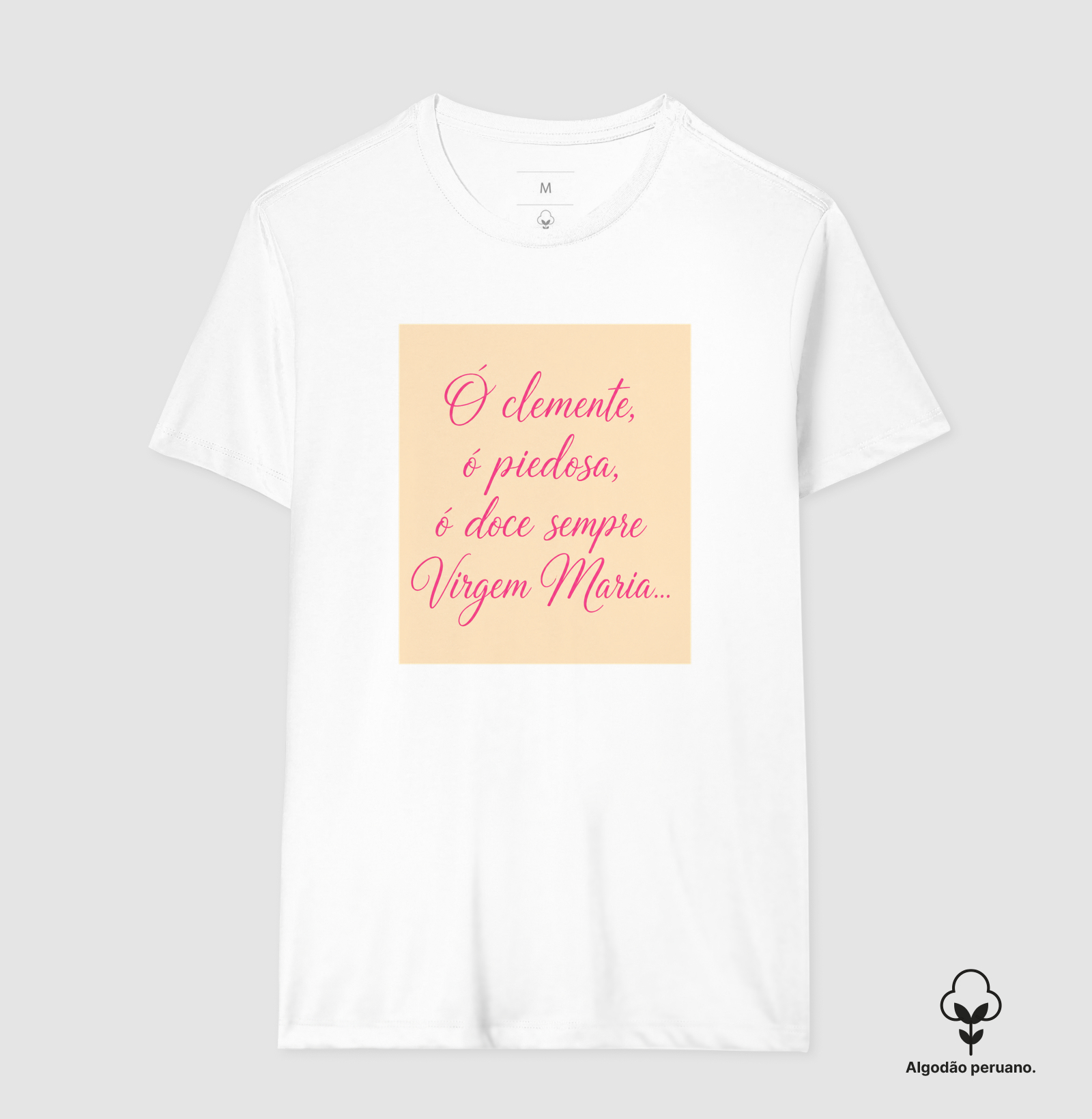 Salve Rainha colors - algodão peruano - Imagem 4