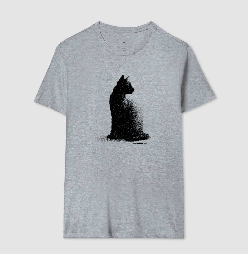 Gato pontilhismo olhando para trás - Imagem 5